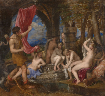 Diana and Acteon, Titian