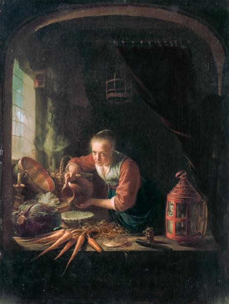 The Cook, Gerrit Dou