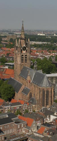 Oude kerk (old Church), Delft