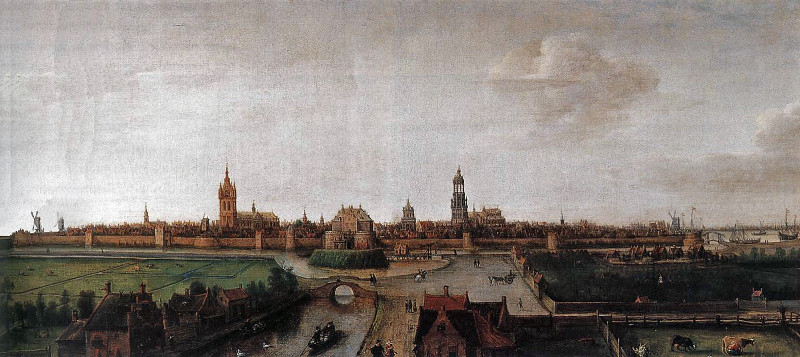 iew of Delft seen from the Southwest, Hendrick Cornelisz Vroom