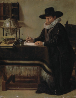 Portret van Johan van Beverwijck, Jan Olis