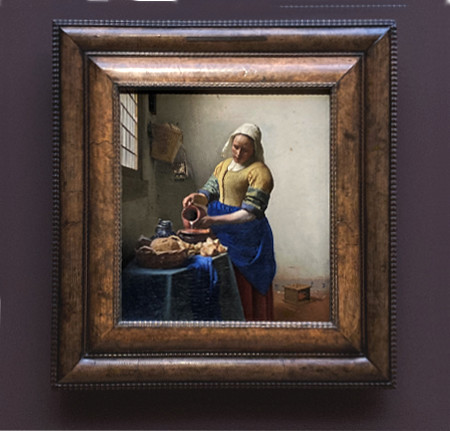 Milk Maid After Vermeer by Portraits By NC