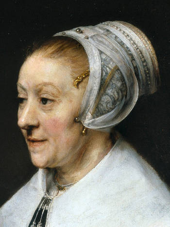 Portrait of Catharina Hooghsaet, Rembrandt van Rijn