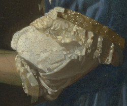 A Lady Seated at a Virginal (detail), Johannes Vermeer