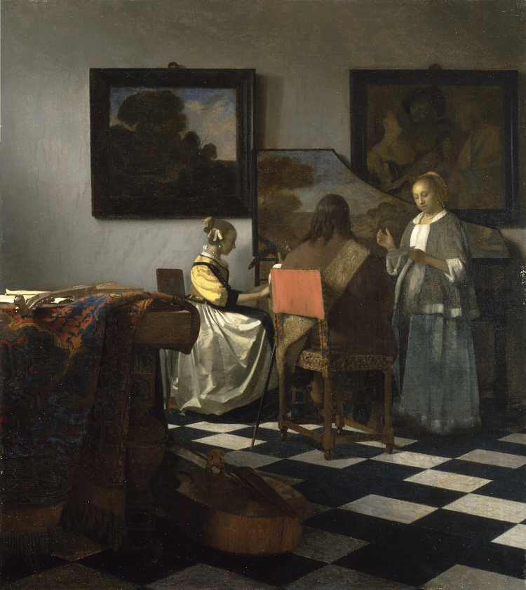 The Concert, Johammes Vermeer