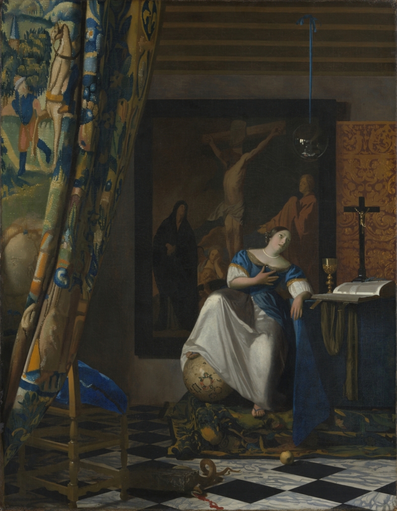 Alleegory of faith, Johannes Vermeer