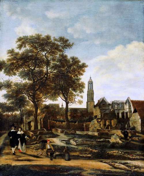iew of Delft after the Explosion of 1654, Daniel Vosmaer