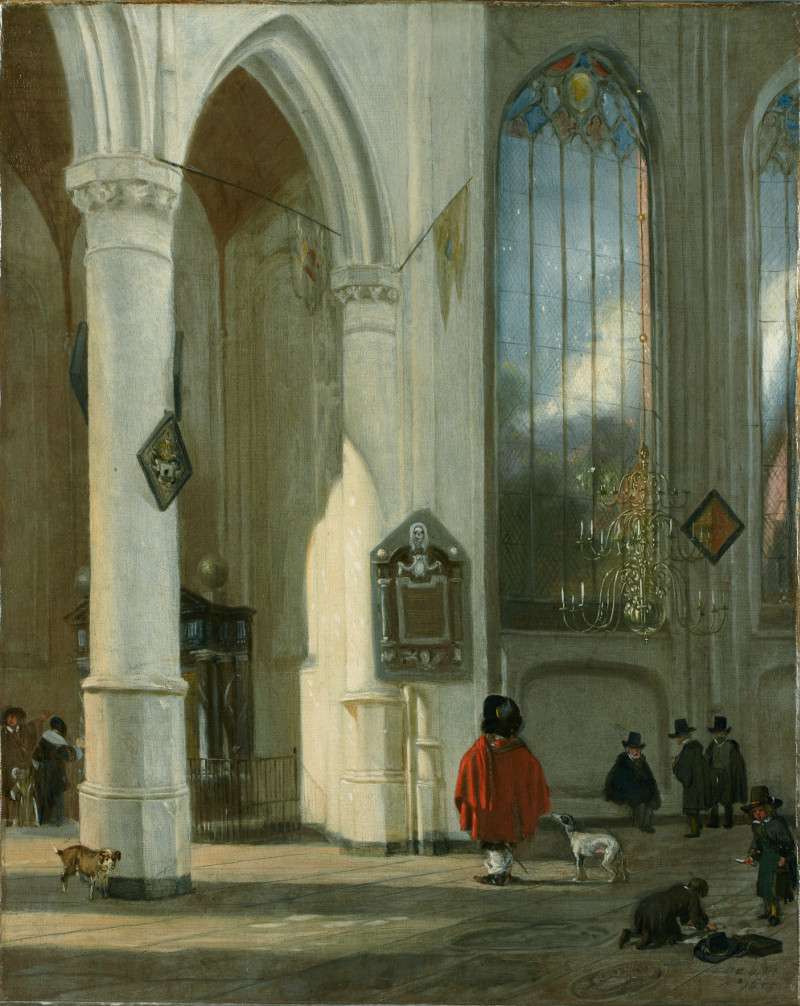 The Oude Kerk in Delft, Emmanuel de Witte
