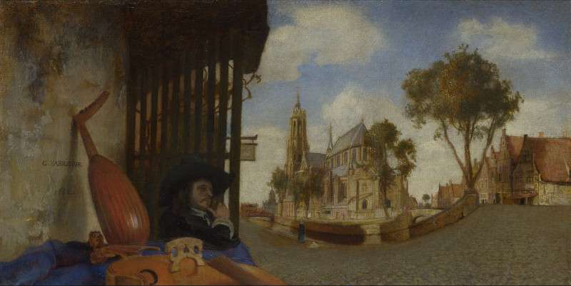 Carel Fabritius, A View of Delft
