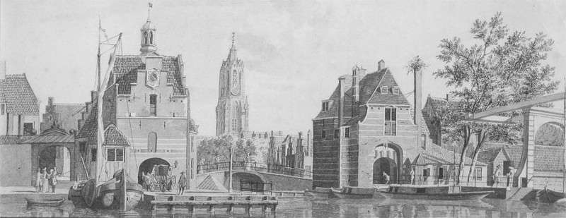 Gerrit Toorenburg , A View of Delft
