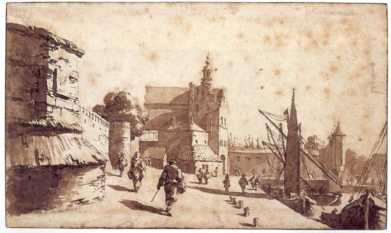 View of Delft, Jan de Bisschop 