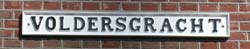 Voldersgracht street sign