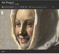 Google Art Project web page