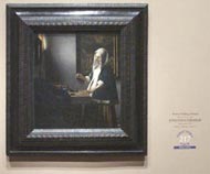 Woman Holding a Balance, Johannes Vermeer