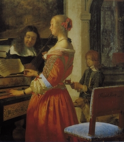Frans van Mieris, The Duet