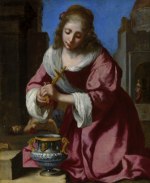 Saint Praxedis, Johannes Vermeer (?)