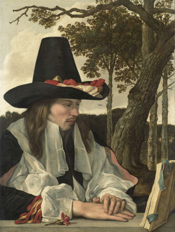 portrait of a seated man by and unknown artist