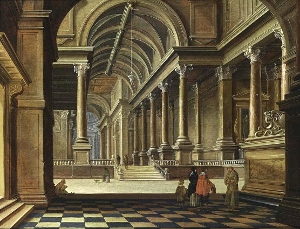 Interior of an Imaginary Churchm Bartholomeus van Bassen