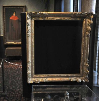 The frame of Vermeer's Concert