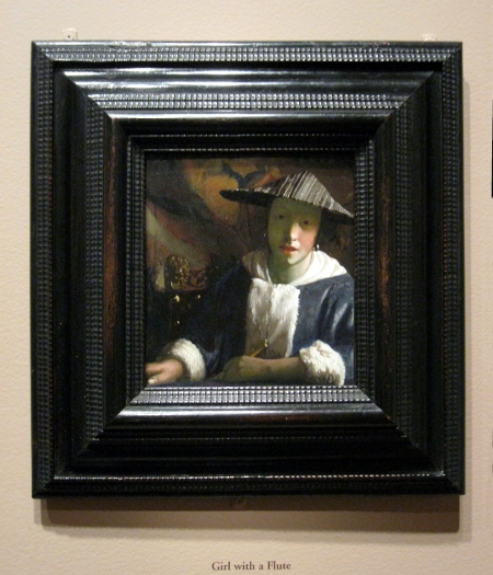 Girl with a Flute, Johannes Vermeer