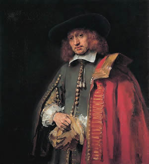 Portrait of Jan Six, Rembrandt van RIjn