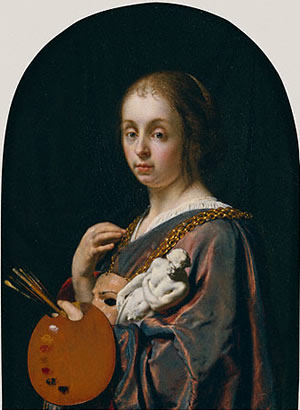 Frans van Mieris, The Allegory of Painting