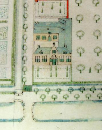 The Nederveen-Van der Heul family mansion at the kruitmolen