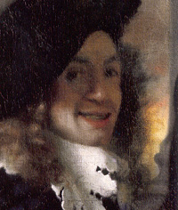 The Procuress (detail) Johannes Vermeer
