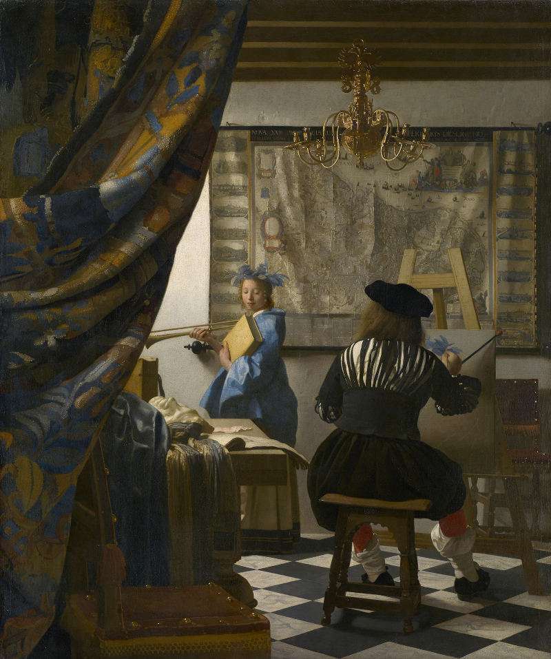 The Art of Painting, Johgannes Vermeer