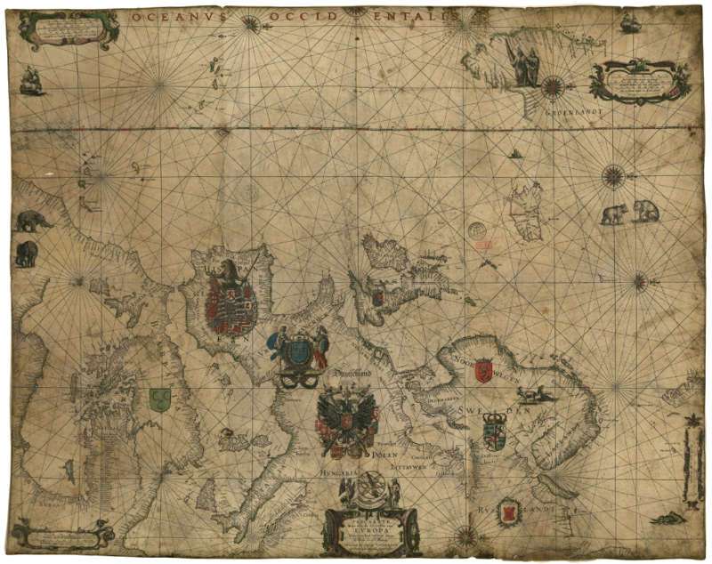 Nautical Chart of Europe