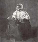 A Lacemaker, Pieter Coode