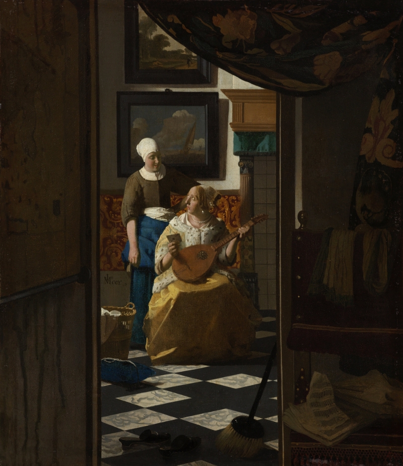 Lover Letter, Johannes Vermeer