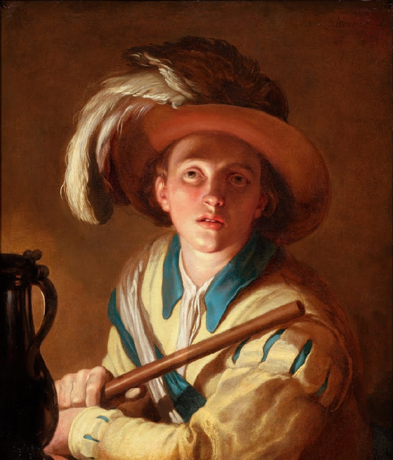 Abraham Bloemaert, The Flute Player