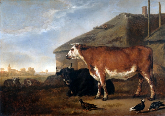 Abraham van Calraet, Cattle Piece