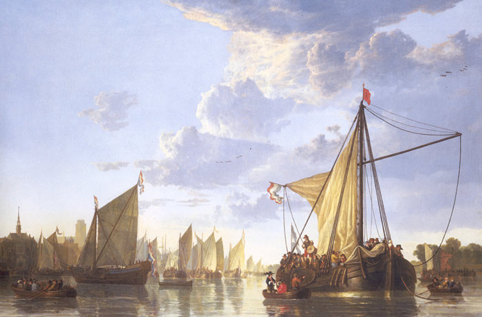 The Maas at Dordrecht,  Aelbert Cuyp