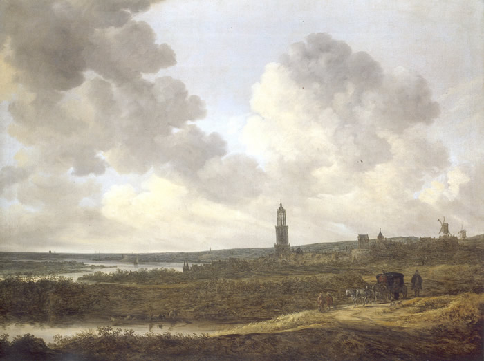 View of Rhenen, Jan van Goyen