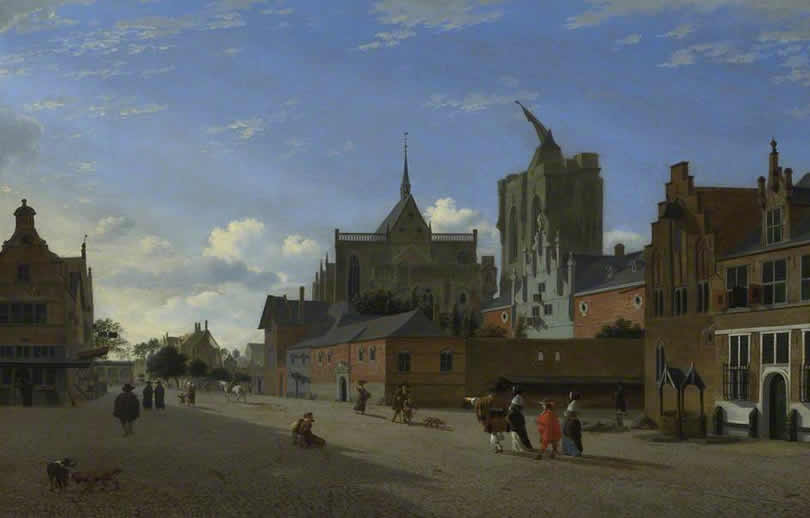 Jan van der Heyden, A View in Cologne