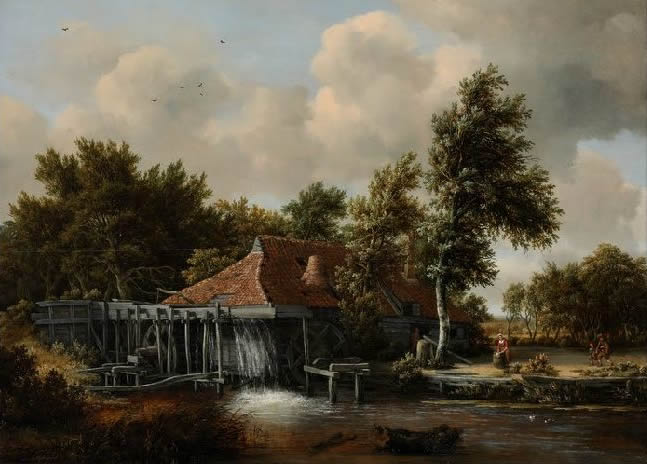 Meindert Hobbema, A Watermill