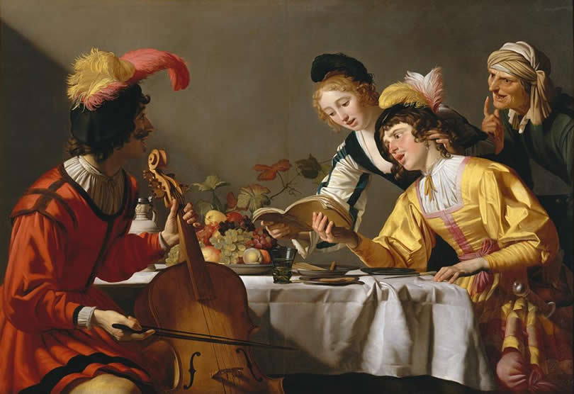 Gerrit van Honthorst, Musical Group