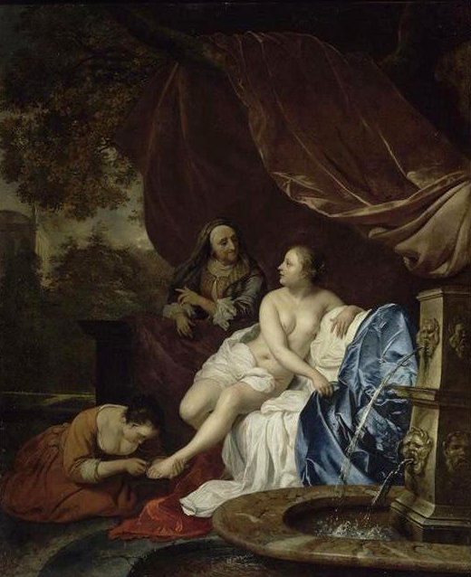 Jacob van Loo, Bathsheba at her Bath