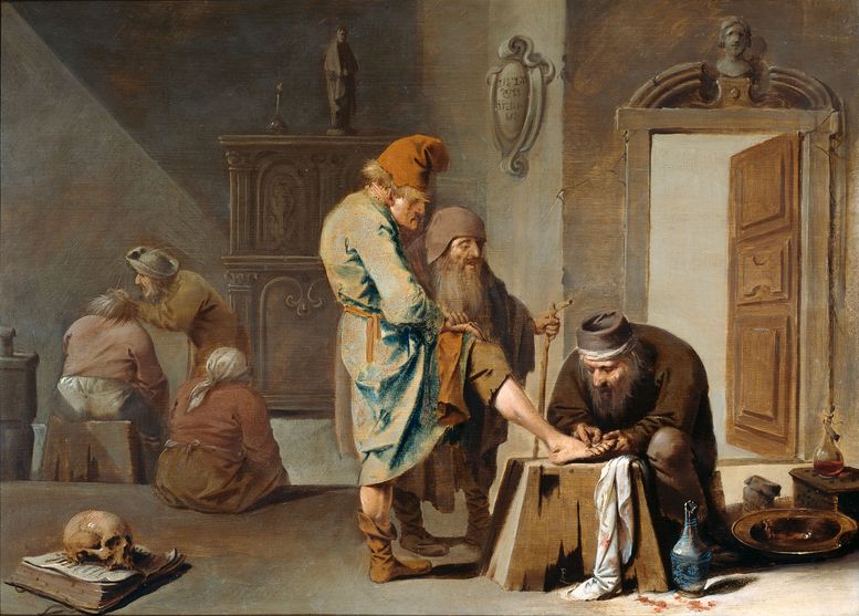 Pieter Jansz. Quast,  The Foot Operation