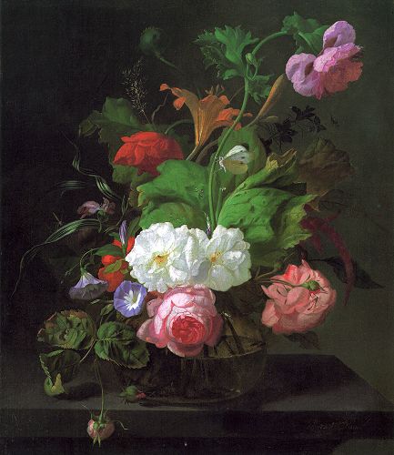 Summer Flowers in a Vase, Rahcel Ruysch