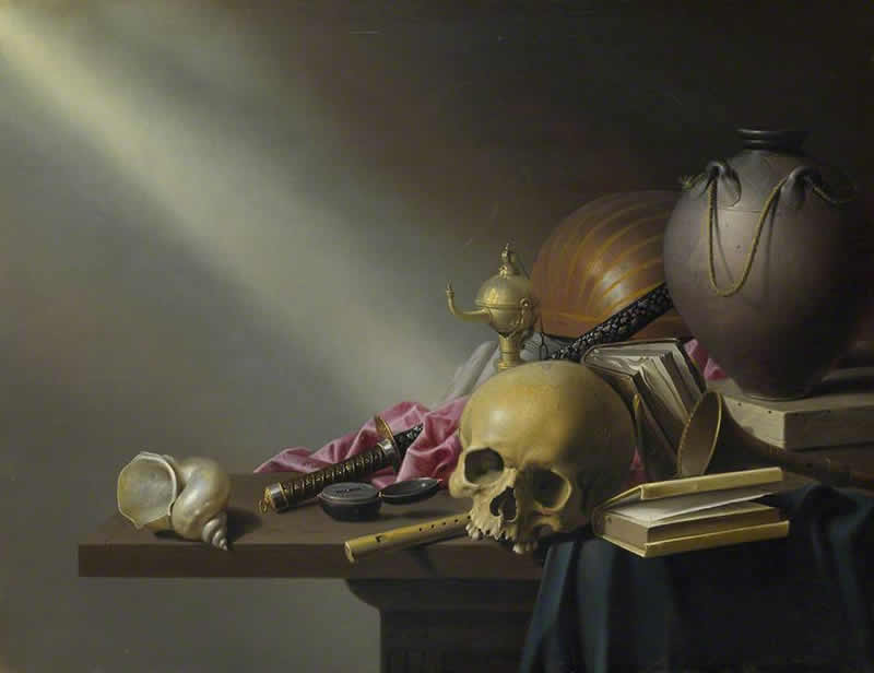 Harmen Steenwyck, Still Life: An Allegory of the Vanities of Human Life