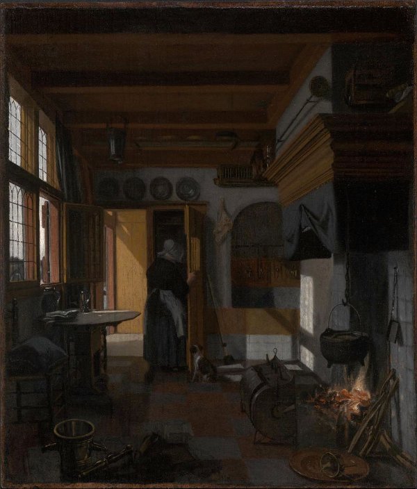 Emmanuel de Witte, Kitchen Interior