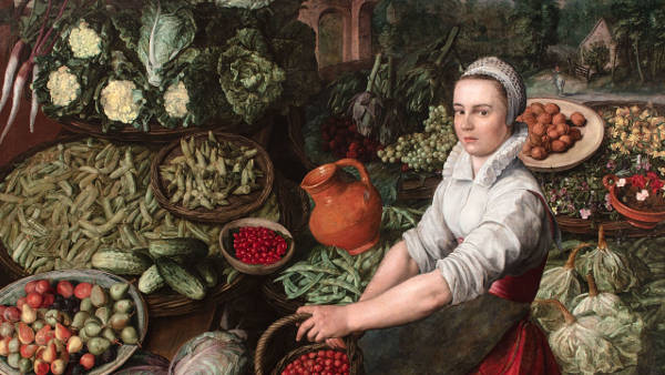 The Vegetable Seller, ossibly by Joachim Beuckelaer