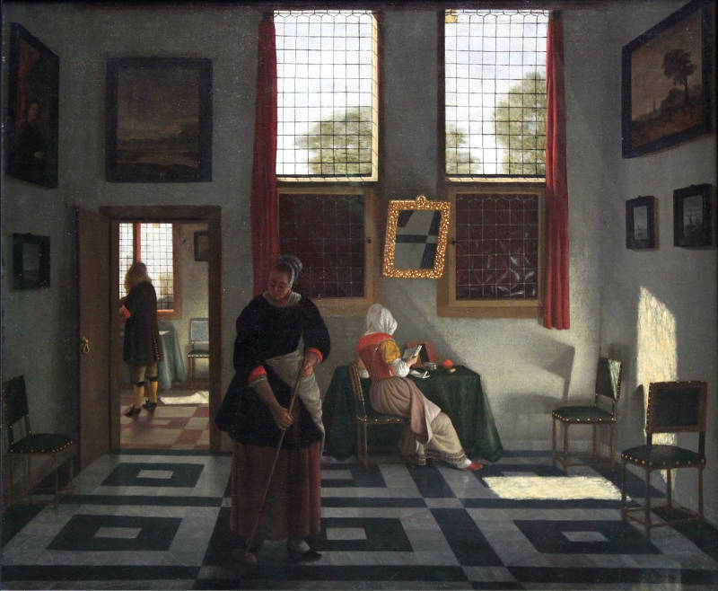  Room in a Dutch House,  Pieter Janssens Elinga