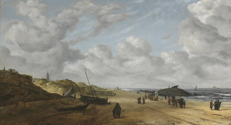 View of Scheveningen Sands, Hendrick van Anthonissen