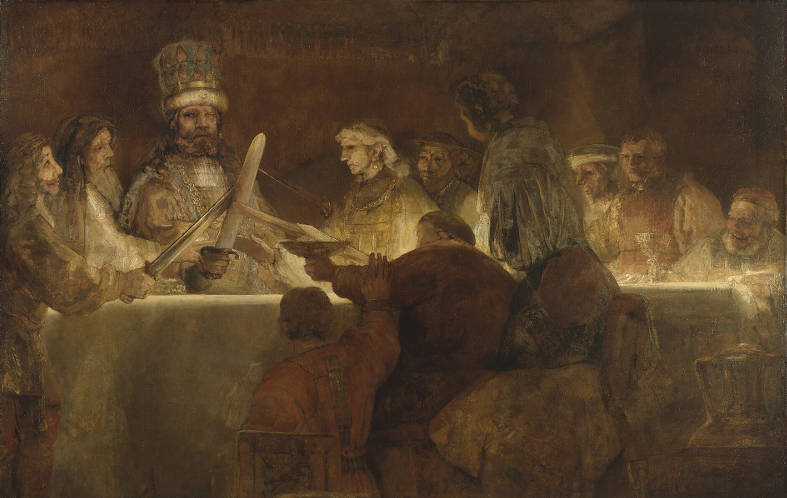 The Conspiracy of the Batavians under Claudius Civilis, Rembrandt van Rijn