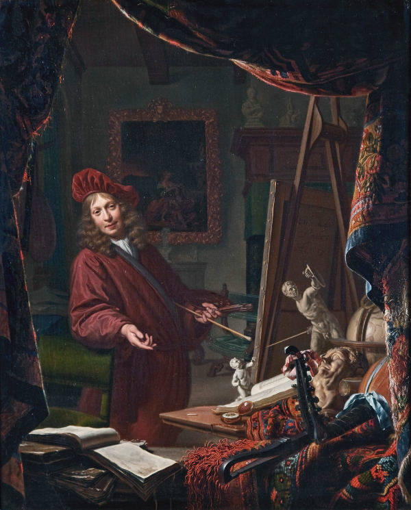 The Painter's Studio, Michiel van Musscher