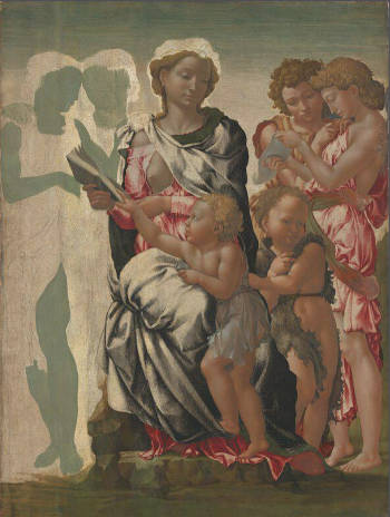 Madonna di Manchester, Michelangelo (attributed)